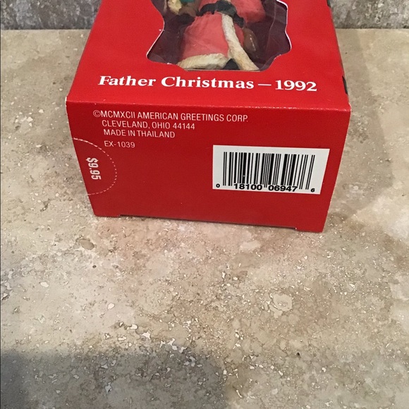🎅Vintage 1992 Father Christmas Ornament - Picture 8 of 9